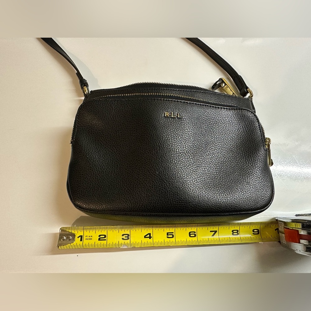 Vintage Black RALP LAUREN Cross Body Bag - Picture 10 of 13